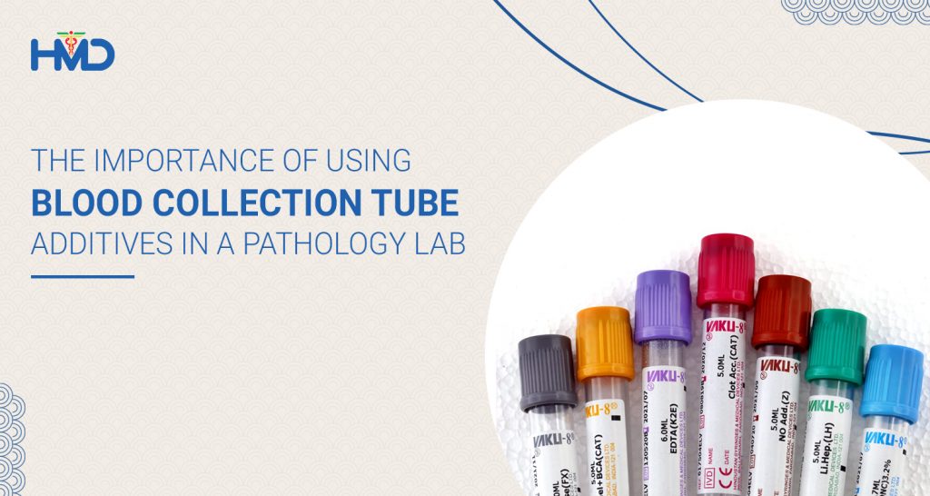 Blood Collection Tube Additives In A Pathology Lab