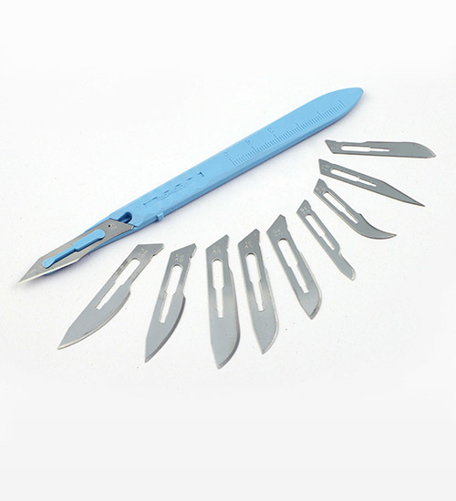 Techno Cut Scalpel: 6008T-15: Stainless Steel Surgical Blades/Plastic  Handle 10 Packs Blade Size:15 Handle Size:3: : Tools & Home  Improvement