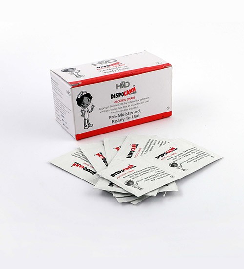 Alcohol swabs clearance india