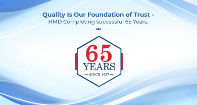 Quality Is Our Foundation of Trust – HMD Completing successful 65 Years