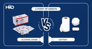 A Point Of Debate: Alcohol Swab Or Cotton