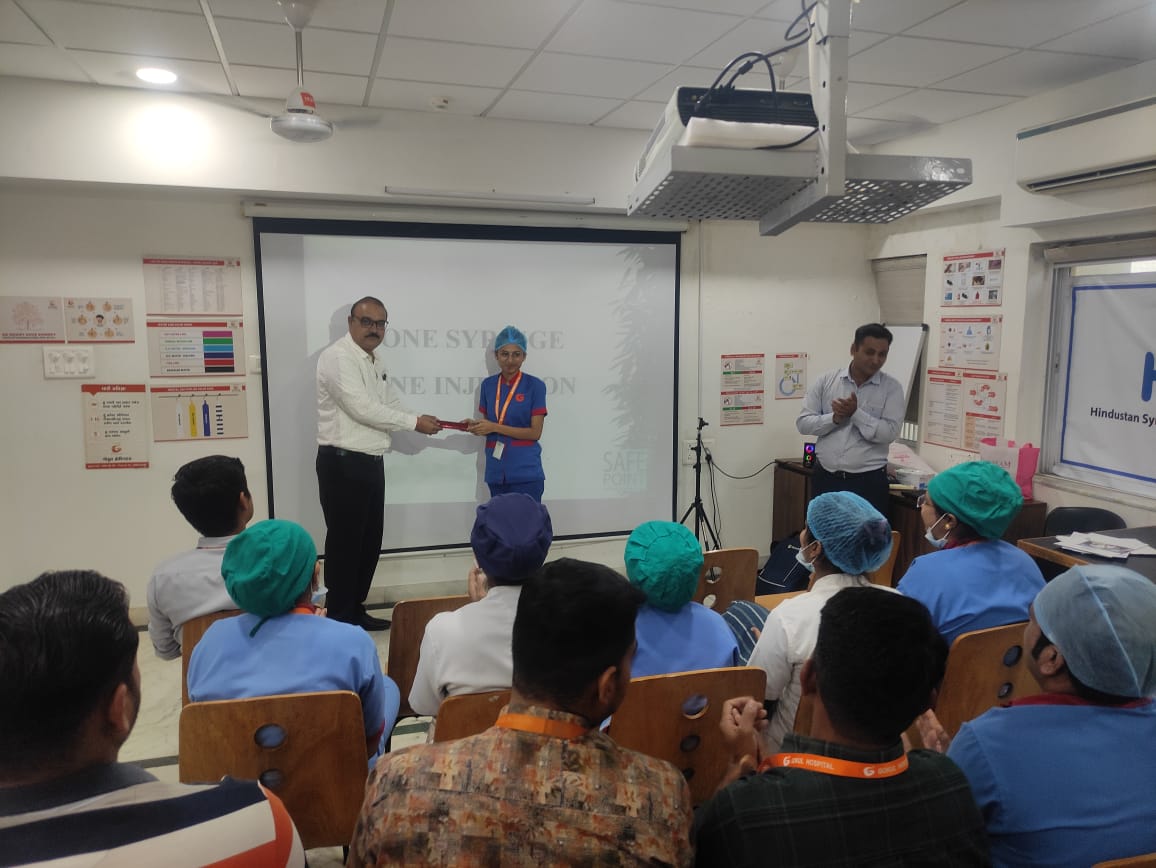 Safe Injection Practices. - Gokul hospital Rajkot 