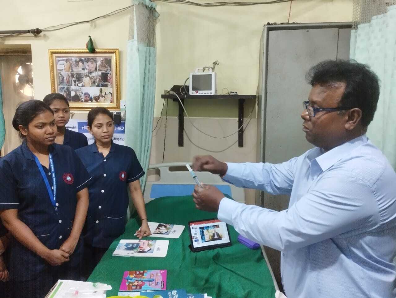 CME program for Dispojekt & Cathy SIPCLIP at AKS Medicare & RPS Nursing Home, Kolkata 