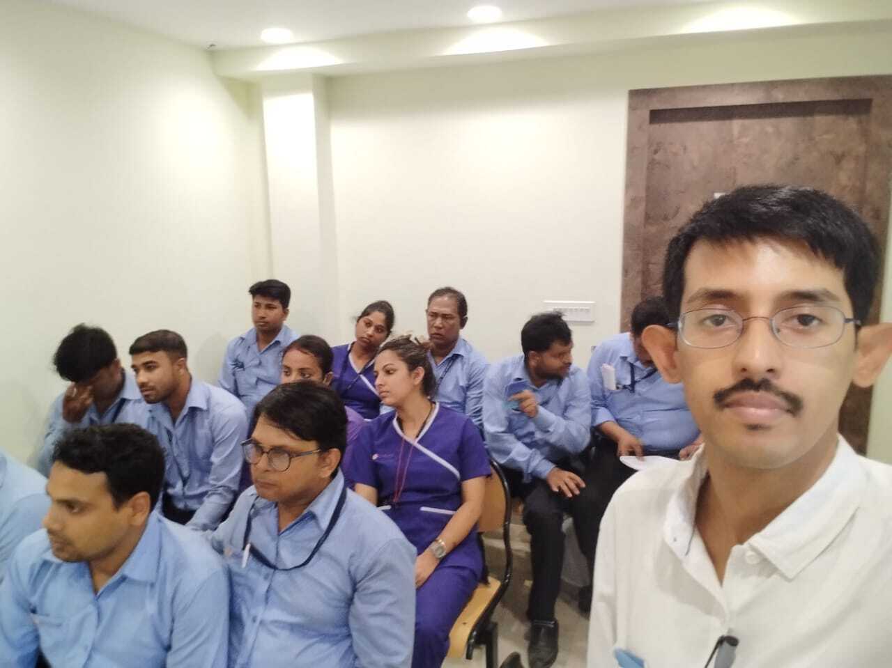 Conducted CME program at Pulse Diagnostic Centre, Kolkata on Dispojekt Syringe 
