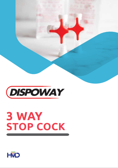 DISPOWAY 3 WAY STOP COCK