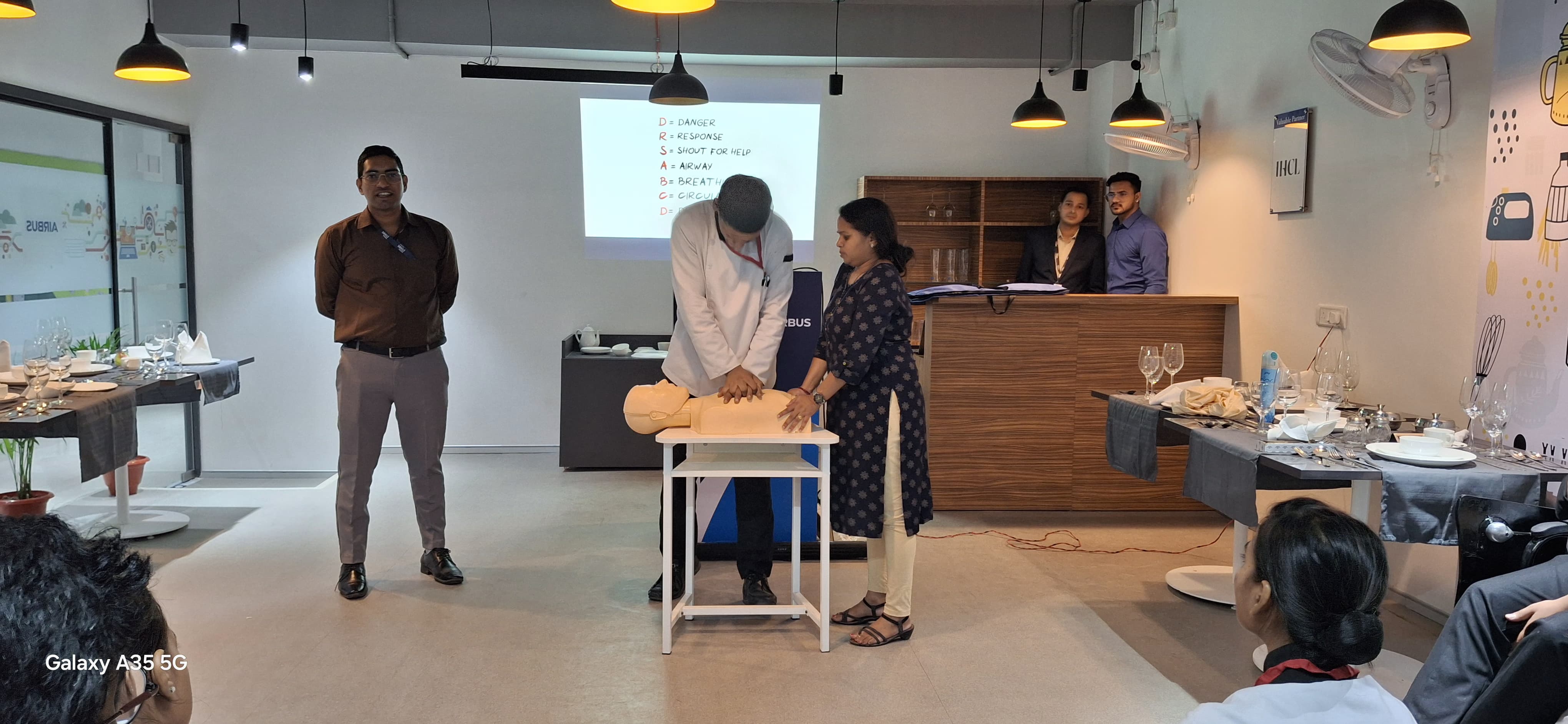 CME event on First- Aid at Tata Strive Extension Centre Dwarka 