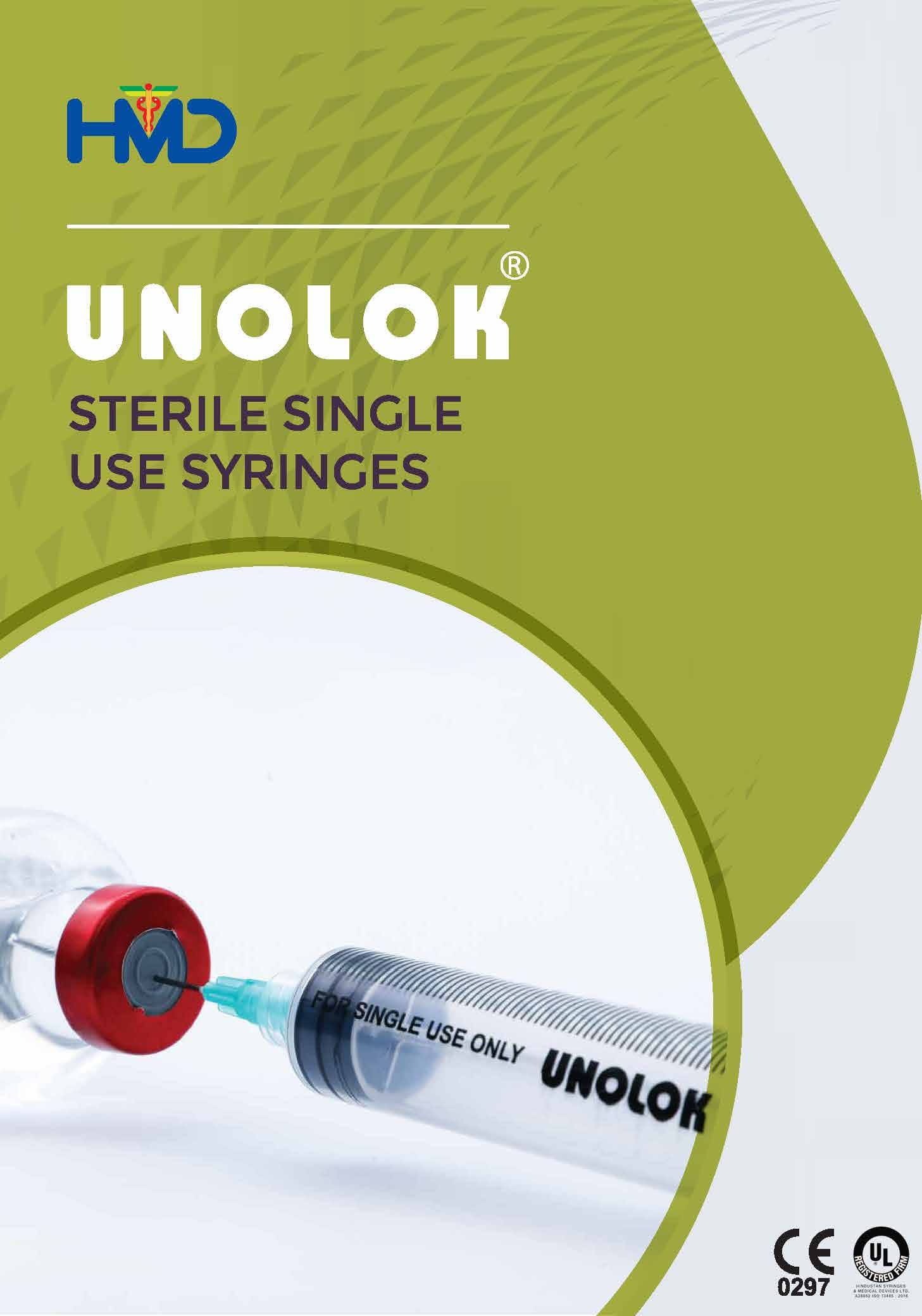 Unolok Syringe single use syringe