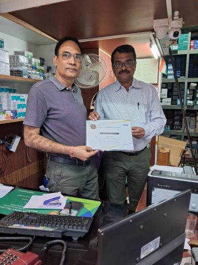 Certificate Distribution to Dealer in Nagpur