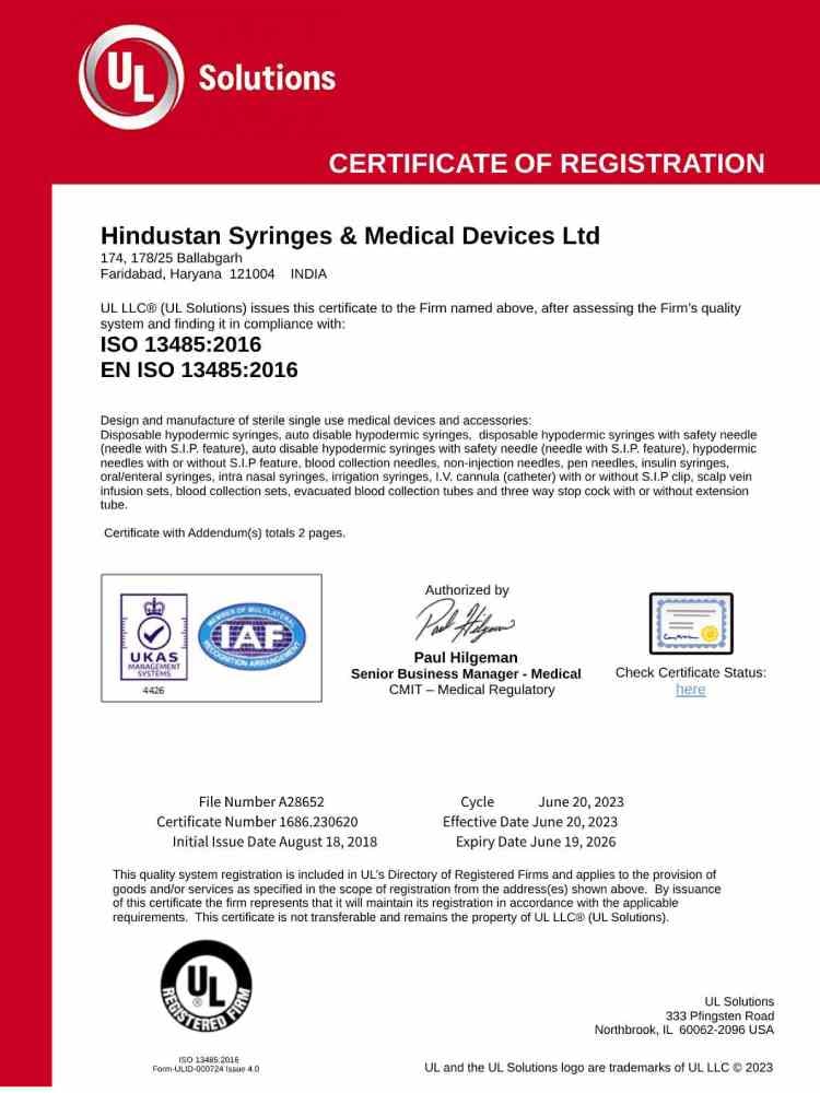 HSMD ISO 13485